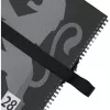 Soft pencil case Oxford 400183523 Black 220x70x90 mm