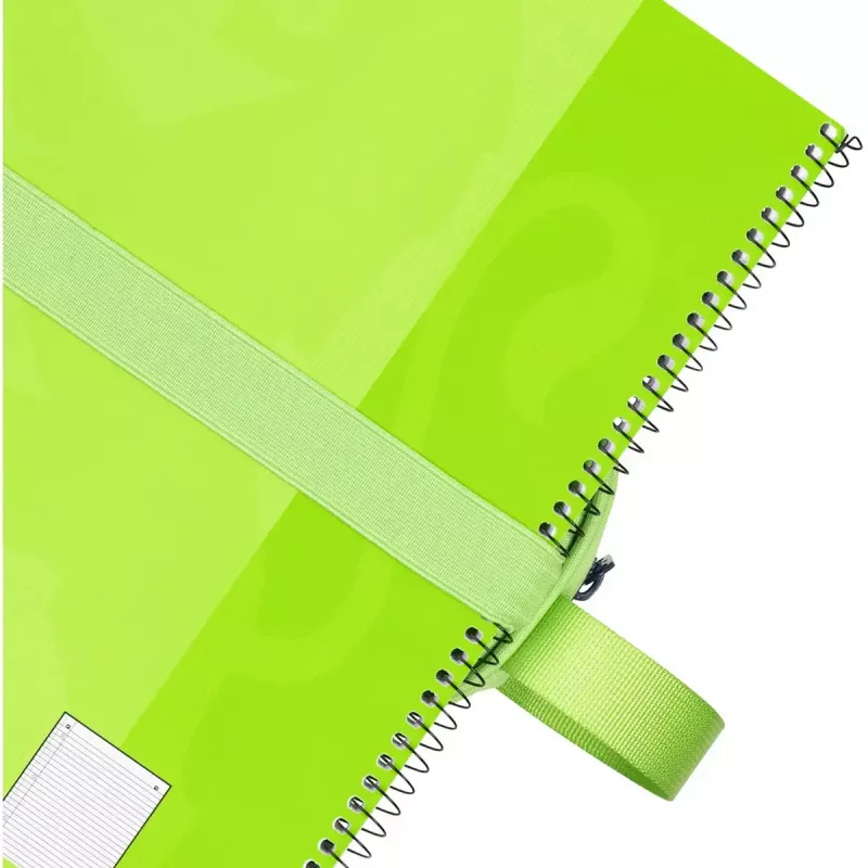 Soft pencil case Oxford 400183525 Green 220x70x90 mm