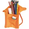 Soft pencil case Oxford 400183528 Orange 220x70x90 mm