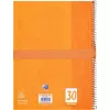 Soft pencil case Oxford 400183528 Orange 220x70x90 mm