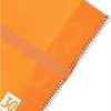 Soft pencil case Oxford 400183528 Orange 220x70x90 mm