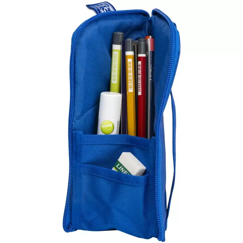 Soft pencil case Oxford 400183529 Blue 220x70x90 mm
