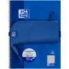 Soft pencil case Oxford 400183529 Blue 220x70x90 mm