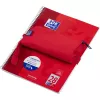 Soft pencil case Oxford 400183527 Red 220x70x90 mm
