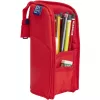 Soft pencil case Oxford 400183527 Red 220x70x90 mm