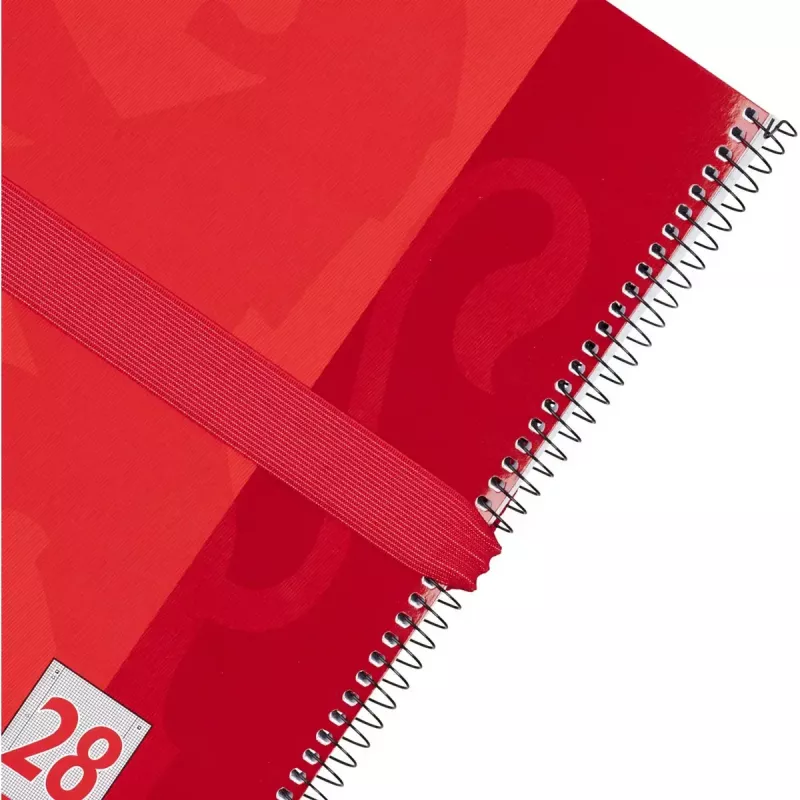 Soft pencil case Oxford 400183527 Red 220x70x90 mm
