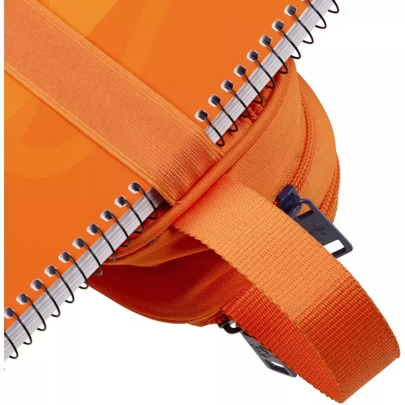 Soft pencil case Oxford 400183506 Orange 220x70x90 mm