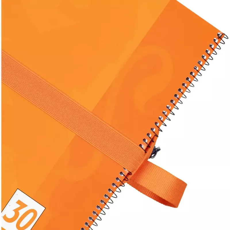 Soft pencil case Oxford 400183506 Orange 220x70x90 mm