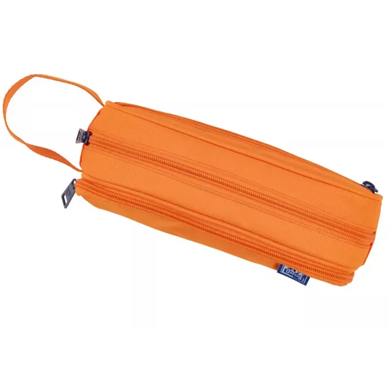 Soft pencil case Oxford 400183506 Orange 220x70x90 mm