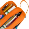 Soft pencil case Oxford 400183506 Orange 220x70x90 mm
