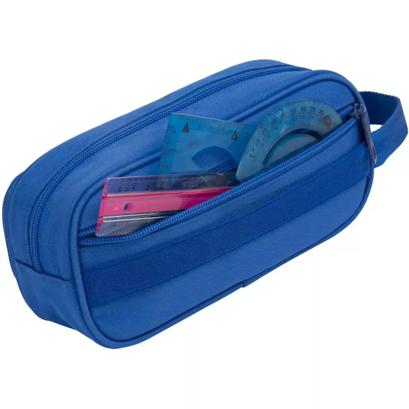 Soft pencil case Oxford 400183522 Blue 220x70x90 mm