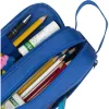 Soft pencil case Oxford 400183522 Blue 220x70x90 mm