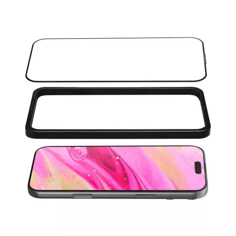 LAUT PRIME GLASS Clear screen protector Apple iPhone 17 Pro Dust Impact Scratch Resistant
