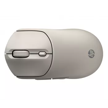 HP 400 Quiet Wireless Mouse, Maple, Home, Windows 10, Windows 11, MacOS, 118 mm, 61 mm