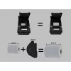 Thermal POS Receipt Printer EQUIP 58/80mm with Auto Cutter, USB/Ethernet/Serial, Cash Drawer, 203x203 DPI
