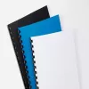 GBC Binding Cover A5 Leather Grain 250gsm, A5, Carton, White, 100 pc(s)
