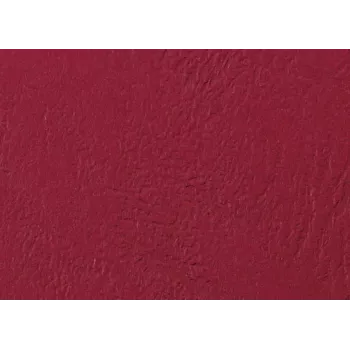 GBC LeatherGrain Binding Covers 250gsm A4 Dark Red (100), A4, Red, 250 g/m², 211 mm, 298 mm, 27 mm