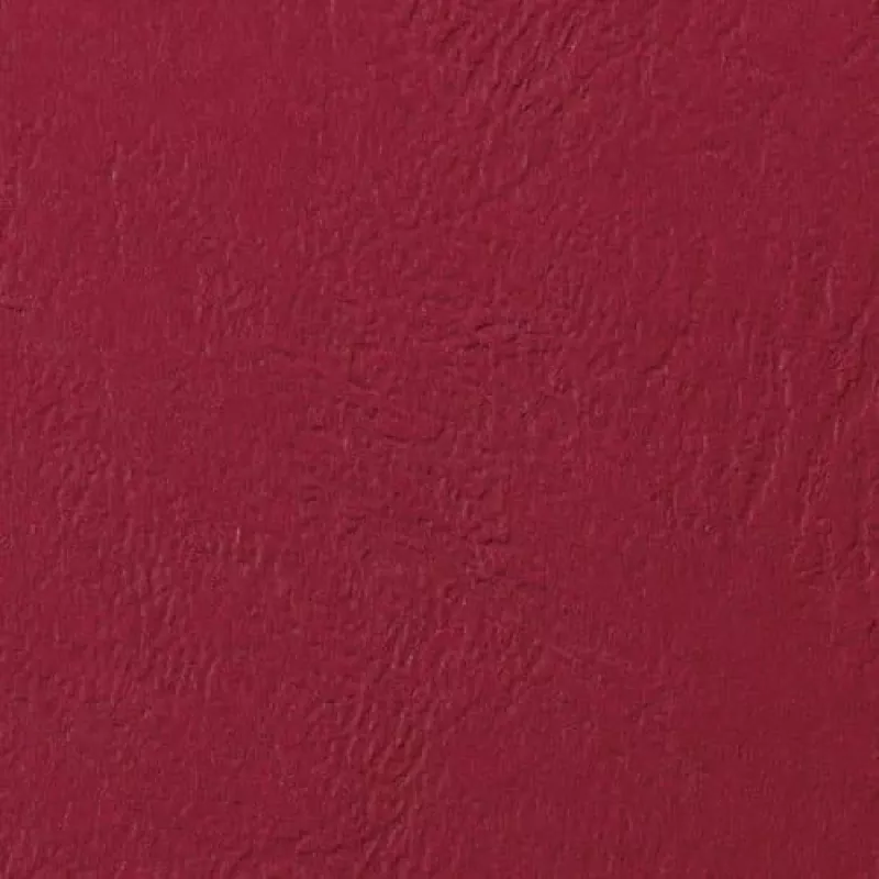 GBC LeatherGrain Binding Covers 250gsm A4 Dark Red (100), A4, Red, 250 g/m², 211 mm, 298 mm, 27 mm