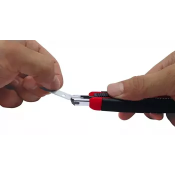 Snap-off Blade Knife Wedo 78 409 Black Red