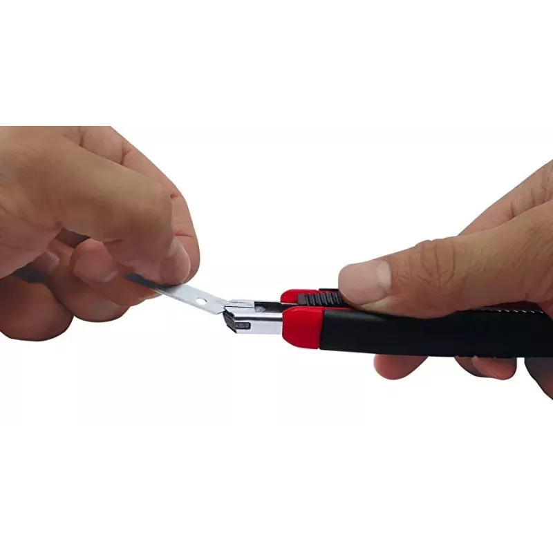 Snap-off Blade Knife Wedo 78 409 Black Red