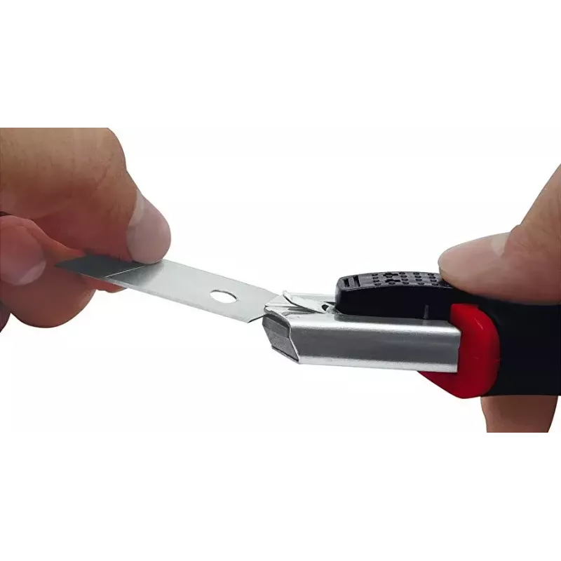 Utility knife WEDO 78 418 Black Red Snap-off blade