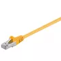 Networking cable RB-LAN Cat5e F/UTP (FTP) 1.5 m, RJ-45 to RJ-45, yellow