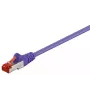 Goobay networking cable 95586 1.5m Cat6 S/FTP Purple