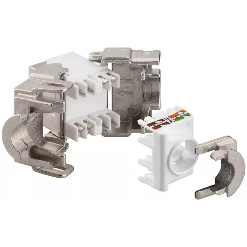 Keystone Module RJ45 CAT 6A STP Goobay 95900