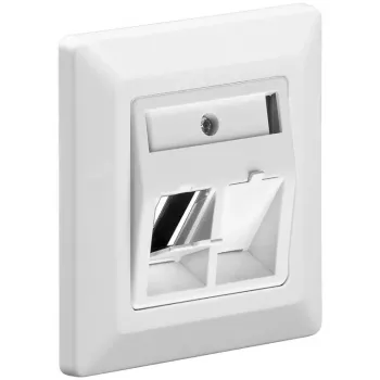 Faceplate to Mount Keystone Jacks Goobay 95902