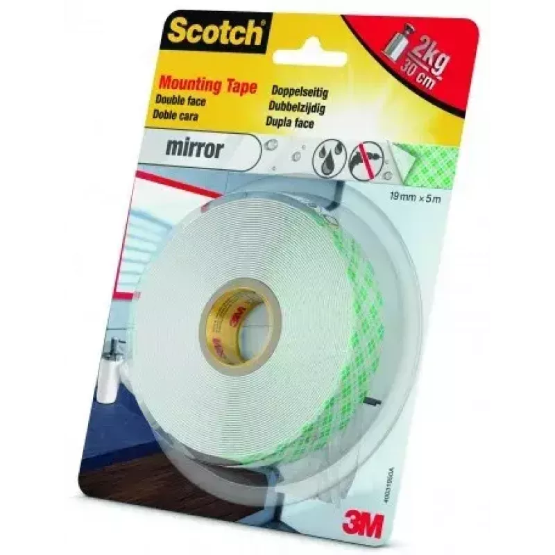 Stationery Tape 3M 40031950 Transparent 5 m Strong Adhesion 19 mm