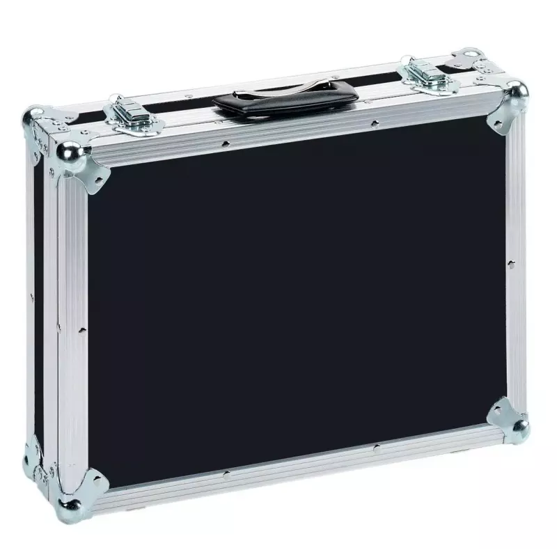 Flight case Roadinger 30109900 Plywood Black Silver 2.1 kg