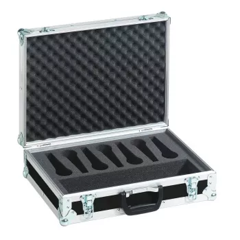Flight case Roadinger 30109900 Plywood Black Silver 2.1 kg