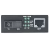 Intellinet Fast Ethernet WDM Bi-Directional Single Mode Media Converter, 10/100Base-Tx to 100Base-Fx (SC) Single-Mode, 20 km (12.4 mi.), WDM (Rx1310/Tx1550)