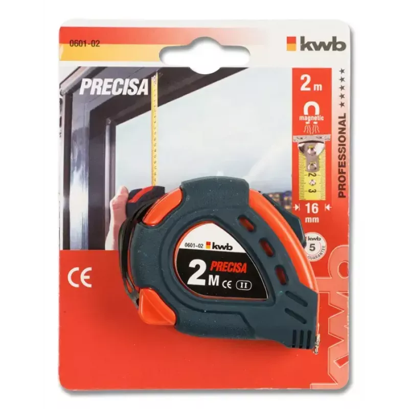 Tape Measure KWB 060102 2m ABS Steel Multi