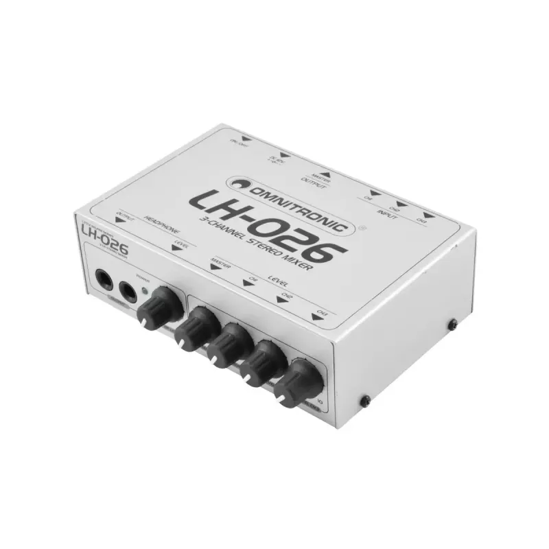 Audio Mixer Omnitronic 10355026 3 Channels 20 - 20000 Hz White
