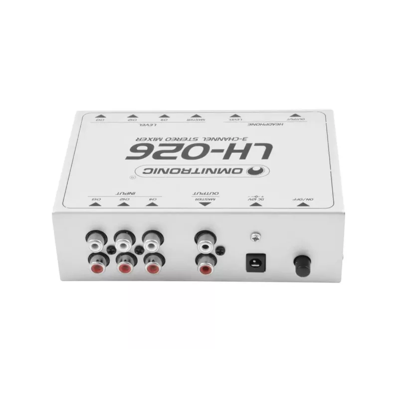 Audio Mixer Omnitronic 10355026 3 Channels 20 - 20000 Hz White