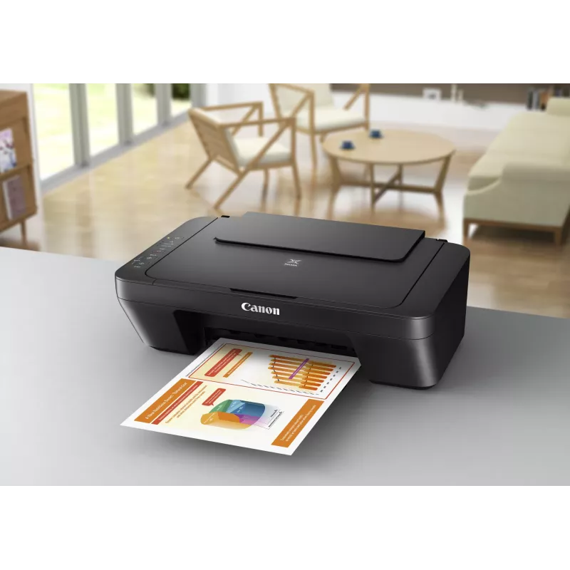 Multifunction Inkjet Printer Canon PIXMA MG2555S — A4, 4800 x 600 dpi, 600 x 1200 dpi scanner, USB, Black