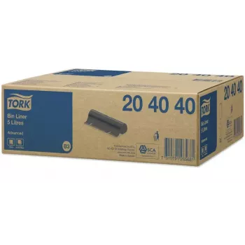 Trash Bag Tork 204040 5 L Black