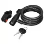Hama 00178110 bike lock Black 1200 mm Cable lock