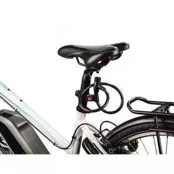 Hama 00178109 bike lock Black 650 mm Cable lock