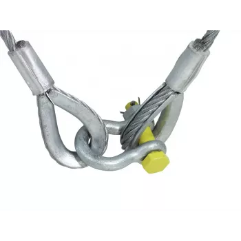 Rope Eurolite 58010490 1m Zinc Steel 1050kg
