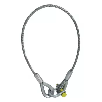 Rope Eurolite 58010490 1m Zinc Steel 1050kg