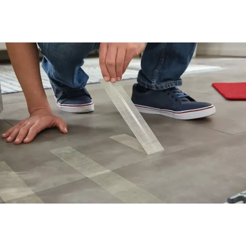 Duct tape Tesa 55731-00011-11 white, polypropylene (PP), 10 m x 50 mm, for marking, indoor use