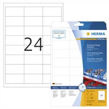 Self-adhesive printer label HERMA 4582