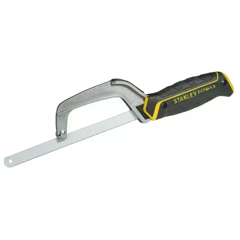 Hacksaw Stanley 0-15-211 25 cm Black Yellow Plastic Handle
