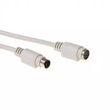 Keyboard/Mouse extension cable PS/2 male - PS/2 female 3.00 m ACT AK3233