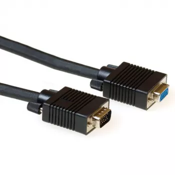 ACT 1.8 metre High Performance VGA extension cable male-female black