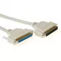 ACT 2 metre Serial 1:1 connection cable 37 pin D-sub male - 37 pin D-sub female