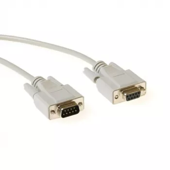 ACT Serial printer cable 9 pin D-sub male - 9 pin D-sub female 3 m