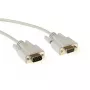 ACT Serial printer cable 9 pin D-sub male - 9 pin D-sub female 3 m